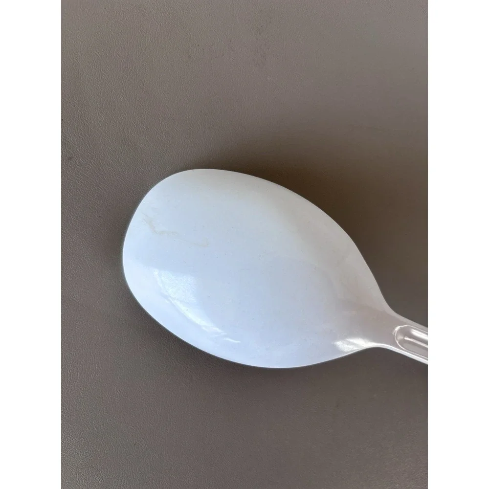 Betty‎ Crocker Melamine Spoon Utencil White Serving Cooking Vintage